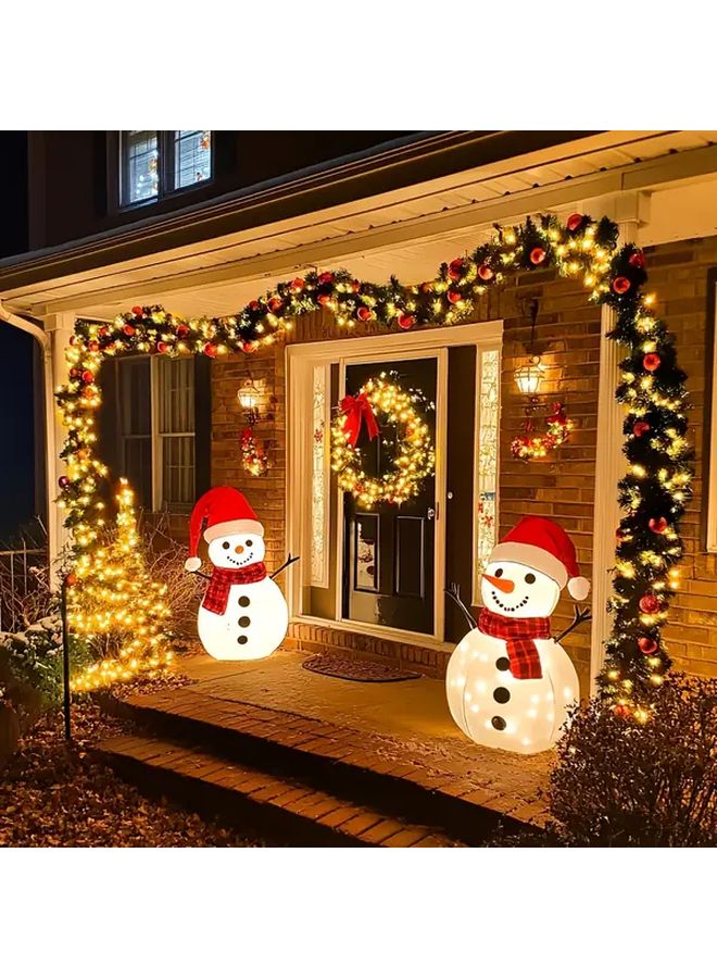 300 LEDs 105FT Colorful Solar LED Fairy Lights Outdoor Waterproof String Lights - Image 5